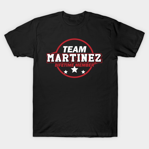 TEAM MARTINEZ T-Shirt by Litho